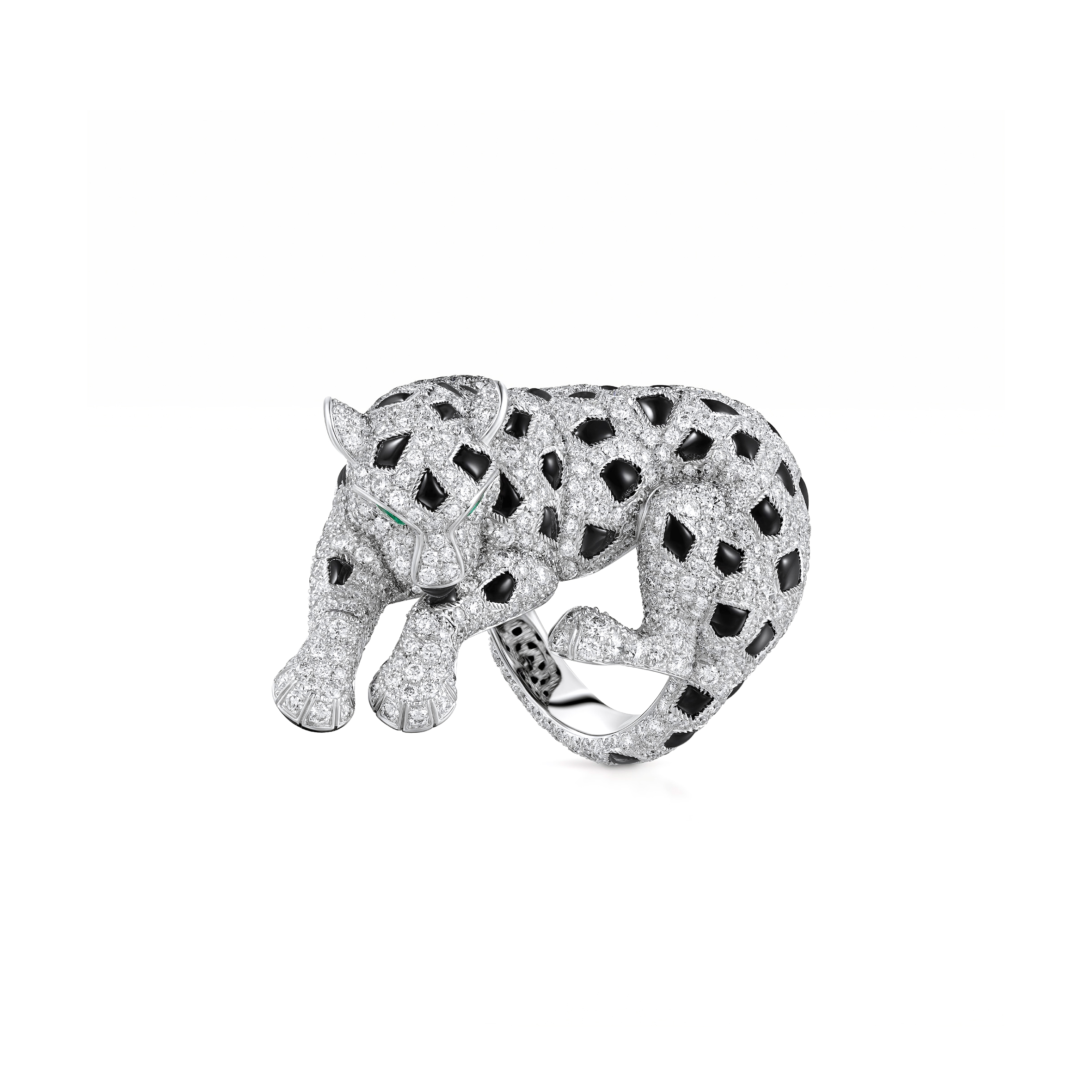 Ca*t*er panthÈre white gold de Ca*t*er ring h4408800